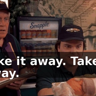 Take it away. Take it away.