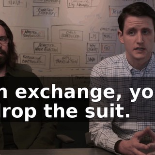 In exchange, you drop the suit.