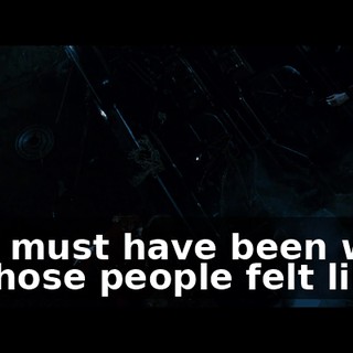 This must have been what all those people felt like