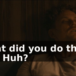 What did you do there, Lili? Huh?