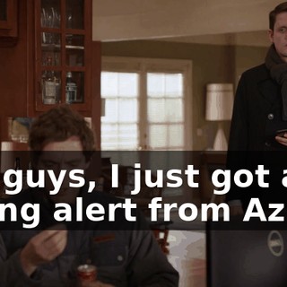 Uh, guys, I just got a billing alert from Azure.