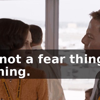 That's not a fear thing, it's a trust thing.