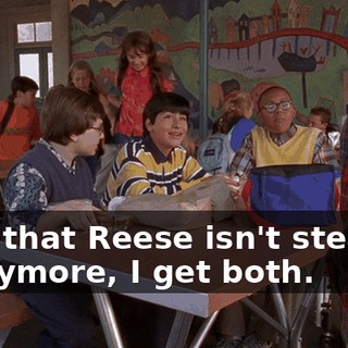 Now that Reese isn't stealing it anymore, I get both.