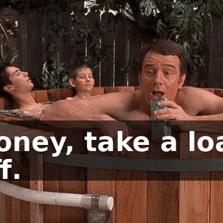 Honey, take a load off.