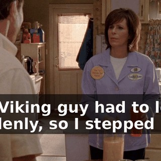 The Viking guy had to leave suddenly, so I stepped in