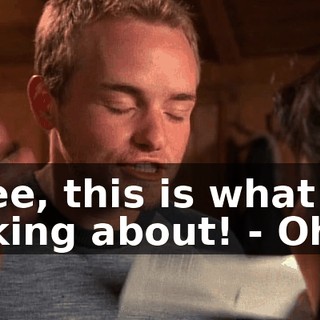 - See, this is what I'm talking about! - Oh!