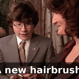 A new hairbrush.