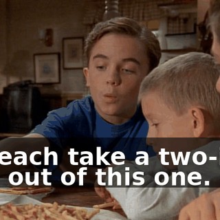 We each take a two-inch bite out of this one.