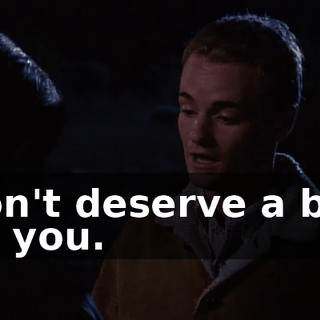 I don't deserve a boss like you.