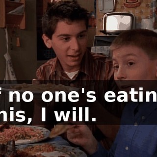 If no one's eating this, I will.