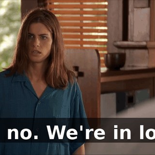 No, no. We're in love!