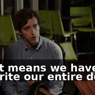 That means we have to rewrite our entire deck.