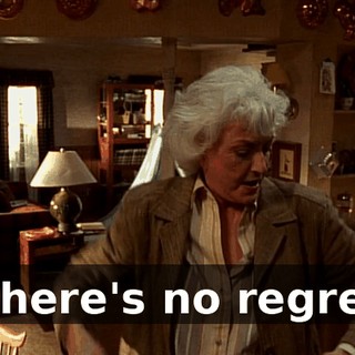 ♪ There's no regret ♪