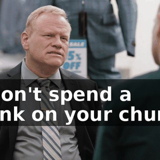 - "Don't spend a chunk on your chunk."