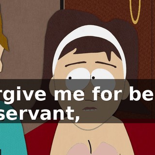 Forgive me for being observant,