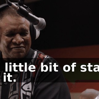 - A little bit of stank on it.