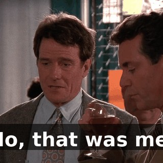 No, that was me.