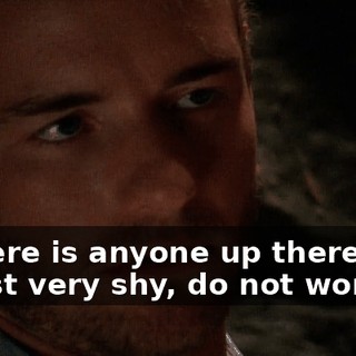 If there is anyone up there who is just very shy, do not worry!