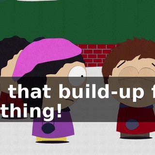 All that build-up for nothing!