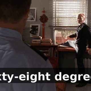Sixty-eight degrees.