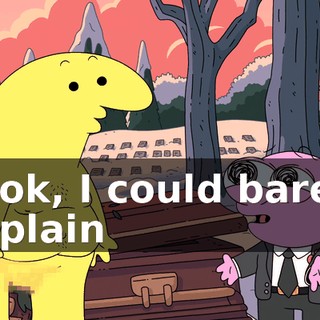 Look, I could barely explain