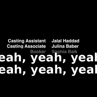 ♪ Yeah, yeah, yeah, yeah, yeah, yeah ♪