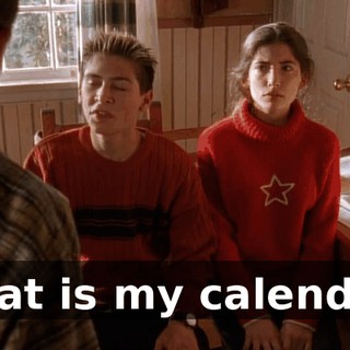 That is my calendar.