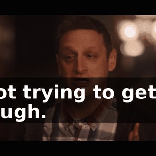 not trying to get a laugh.