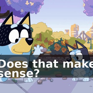 Does that make sense?