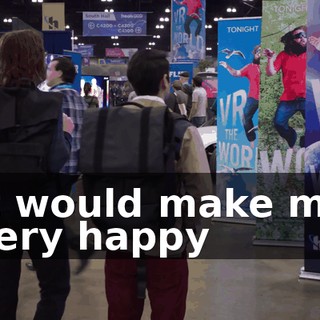 It would make me very happy