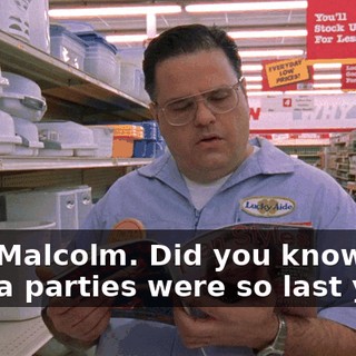 Hey, Malcolm. Did you know that henna parties were so last year?