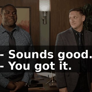 - Sounds good. - You got it.