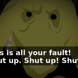 - This is all your fault! - Shut up. Shut up! Shut up!