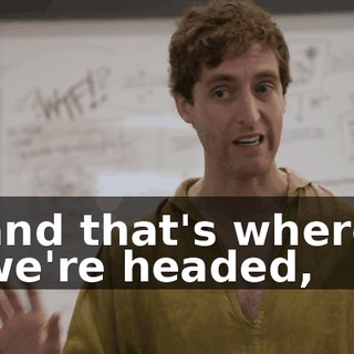 and that's where we're headed,