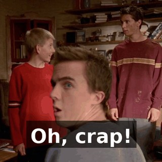 Oh, crap!
