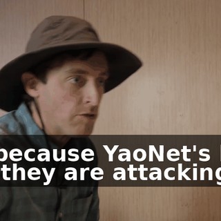 It's because YaoNet's here and they are attacking us.