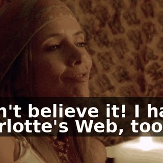 I can't believe it! I hated Charlotte's Web, too!