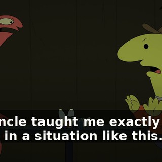 my uncle taught me exactly what to do in a situation like this.
