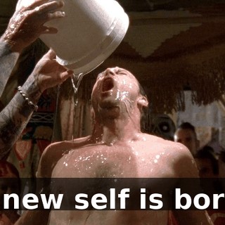 A new self is born.