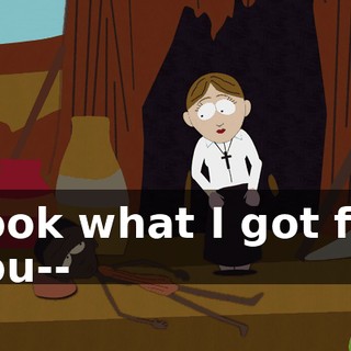 Look what I got for you--