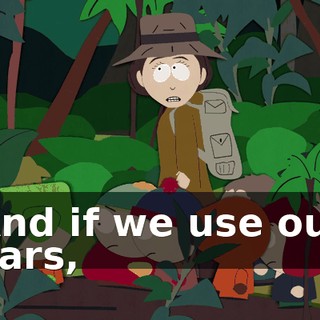 And if we use our ears,