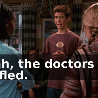 Yeah, the doctors are baffled.