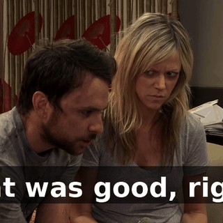 That was good, right?