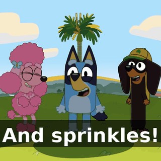 And sprinkles!