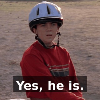 Yes, he is.