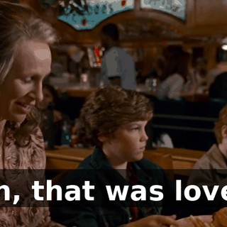 Son, that was lovely.