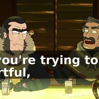 If you're trying to be hurtful,