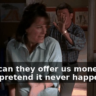How can they offer us money then pretend it never happened?