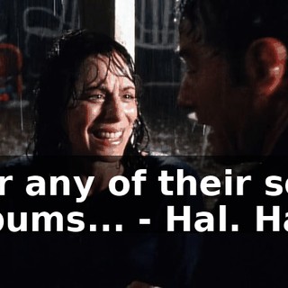 - or any of their solo albums... - Hal. Hal.