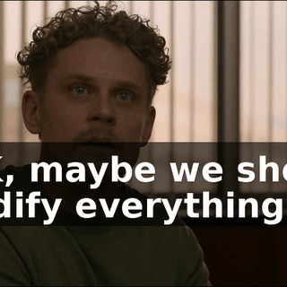 - OK, maybe we should solidify everything--